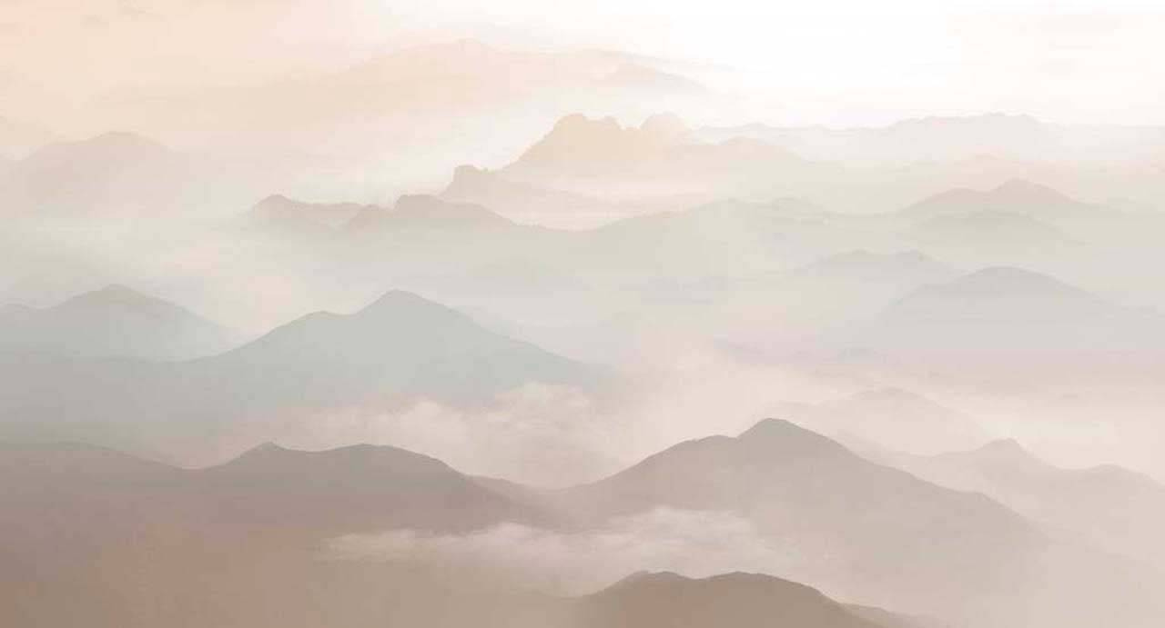 Фотообои Туман в горах